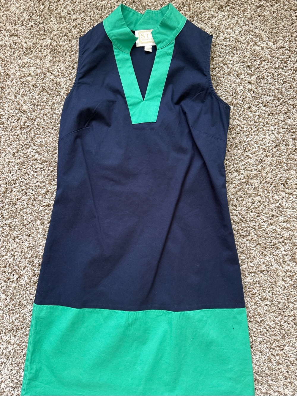 STS  - Sail To Sable | Women’s Color Block Shift Dress | Size XS